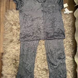 Nicole Miller Gray Pajama Set
